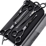 7INCH Professional 4CR Stainless Steel 6 1 Grooming Scissors For Dogs With Sa New. Price: $49.21.
