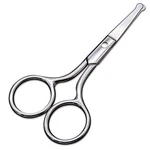 Asontao Small Scissors With Round Tip Design - 3.75 Inches, Silver New. Price: $12.81.