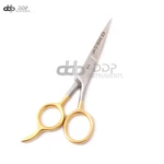 4.5" Hair Cutting Scissors/barber Shears - Ice Tempered With Gold Handles New. Price: $8.90.