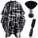 Nicemovic Barber Cape With Neck Duster Brush Hair Cutting For Women Kid New. Price: $17.48.