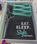 Cricket 5.5" Shears With 6 Proclips From My Salon! New. Price: $36.99.