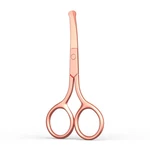 Safety Round Tip Nose Hair And Eyebrow Scissors - Gold Stainless Steel Small Gro New. Price: $17.73.