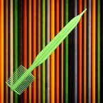 Bonika Lime-green Comb For Hair Coils, Twists, And Ringlets Cbcoilc- New. Price: $13.50.
