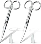 Stainless Steel Grooming Scissors Set - Facial Hair Small Nail Cuticle New. Price: $14.63.