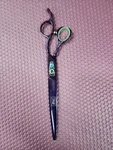Loyalty Pet Products Poison Ivy 8 Inch Straight Shears Dog Grooming Purple Used. Price: $50.00.