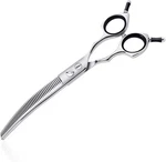 Hashimoto Thinning Shears For Dogs,curved 7.0", Silver New. Price: $71.23.