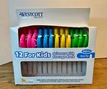 *12-PACK* Westcott 5" Blunt-tip Kids' Scissors Anti-microbial Ambidextrous 14871 New. Price: $29.99.