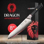 Yokashi Dragon Japanese Chef Knife 8 Inch High-carbon Damascus Steel VG-10 New. Price: $64.98.