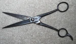Vintage German Barber Hair Cutting Scissors Otte Cutlery Solingen Special *741* Used. Price: $26.50.