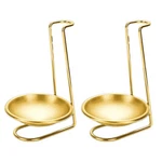 Lasenersm 2 Pieces Stainless Steel Spoon Rest Holder With Bowl, Gold New. Price: $33.61.
