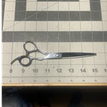 Hattori Hanzo HH-6.5 Talon 6.5" Stiletto Hair Shears Finger Rest Silver Used. Price: $350.00.