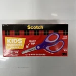 Scotch 5" Soft Touch Blunt Tip Kids Scissors, 12 Count, Purple New. Price: $18.79.