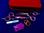 30DAYS Warranty 5" Hairdressing Scissors & Thinnings/japanese Steel/tuner New. Price: $39.82.