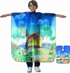 Tilyiala Kids Barber Cape - Professional Hair Cutting Cartoon Animals New. Price: $12.86.