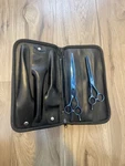 Master Grooming Tools Hair Scissors Blue Stainless Steel 5200 Series 8.5 Used. Price: $199.99.
