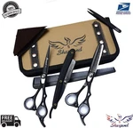 Professional Salon Hairdressing Cutting Thinning Barber Scissors Set 6.5" New. Price: $34.86.