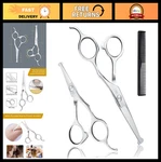 Kids Hair Cutting Scissors Kit - Rounded Tip Shears & Trimming For Home New. Price: $44.99.