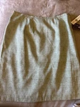 Norton Vtg Women's 14P Paisley Skirt Light Green Preppy Professional Workwear Pre-owned. Price: $29.88.