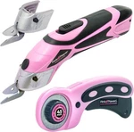 Pink Power Electric Fabric Scissors For Crafts, Sewing, Cardboard, Carpet & Scra New. Price: $97.60.