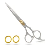 Nixcer Hair Cutting Scissors Razor Edge Japanese Steel Shears 6.5" Sand New. Price: $14.99.
