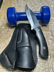 Fh Trader Hunting Knife Fixed Blade 4IN Steel W/ Sheath S#25 Used. Price: $16.83.