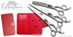 Kenchii Grooming Spider Shears Straight, Curved, 44T, Set & Free Finger Inserts New. Price: $393.66.