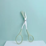 1PCS Pink Eyebrow Scissors With Built-in Comb Stainless Steel Grooming Tool New. Price: $9.97.