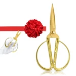Grand Opening Ribbon-cutting Ceremony Kit Includes Gold Scissors, Flower ... New. Price: $40.47.