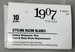 1907 Styling Razor Blades New. Price: $8.00.