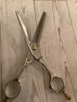 Kenchii Alpha 42-TOOTH Thinning Platinum Grooming Scissors/shear 7 Inches Used. Price: $60.99.