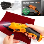Electric Scissors For Fabric Cordless With Orange New. Price: $54.15.