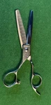 Hattori Hanzo HH-2T 6.0" Hiramei Left-handed Texturizer Used Blending Shear. Price: $300.00.