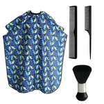 Kids Haircut Cape And Neck Duster Brush Comb Set Professional Barber Hai... New. Price: $34.77.