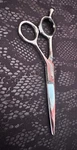 Kasho Kai Japan Precision Pro Shears Scissors Cutting Blue Series Kcb Crane 5.5 Used. Price: $285.00.