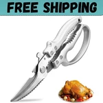 Heavy Duty Kitchen Scissors, Poultry Shears (for Meat,chicken, Bone,turkey,fish) New. Price: $9.97.