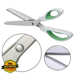 Jistl Green Pinking Shears Zig Zag Cut Scissors Sewing Dressmaking New. Price: $20.00.