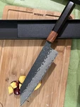 8" 210MM Kiritsuke Chef Knife Acid Etched Damascus VG10 Octagonal Wa Wood Handle New. Price: $39.00.
