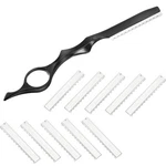 Mudder Hair Styling Razor Comb - 11 Thinning Set, Black New. Price: $16.73.