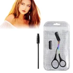 2 1 Eyebrow Scissors With Comb And Brush Professional Stainless Steel New. Price: $11.91.