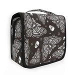 Mnsruu Hanging Toiletry Bag Moth Skull Moon Esoteric Makeup Travel For To... New. Price: $31.03.