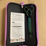 Fenice Totem Grooming Scissors: 7 440C For Trimming Dogs And Cats New. Price: $40.00.