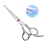 Kids Hair Cutting Scissors Set Professional 6.5 Inch Saftey Round Head C... New. Price: $13.57.