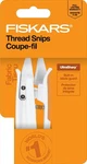 Fiskars 5" Scissors Craft Thread Snips, Ambidextrous, Stainless Steel, White New. Price: $15.43.
