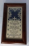 Our Family Beautiful Framed Paper Cutting - Scissor Cuts Scherenschnitte 1996 Used. Price: $15.00.