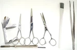 Hikari Cosmos 100 + Kasho Kgr 5.0 Leader 375 5.5 Professional Hair Scissors Used. Price: $1159.95.