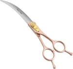45 Extra Curved Dog Grooming Scissors 440C Stainless Steel 7.5'' Big Arc New. Price: $59.99.
