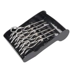 Tujuna Professional Salon Holder Racks Barber Shop Shears Stand Organizer Sto... New. Price: $17.09.