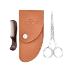 Cremo Beard Shears With Mini Comb And Case (3-PIECE Set) High Quality Stainless New. Price: $14.99.