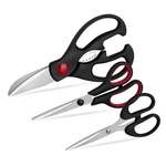 Kitchen Shears Set - Qtoikce Scissors 3 Pack All 7.48 Inches, Silver New. Price: $7.58.