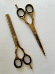 Scissors Hair Cut Professional SET-7" Shears+thinning New. Price: $29.00.
